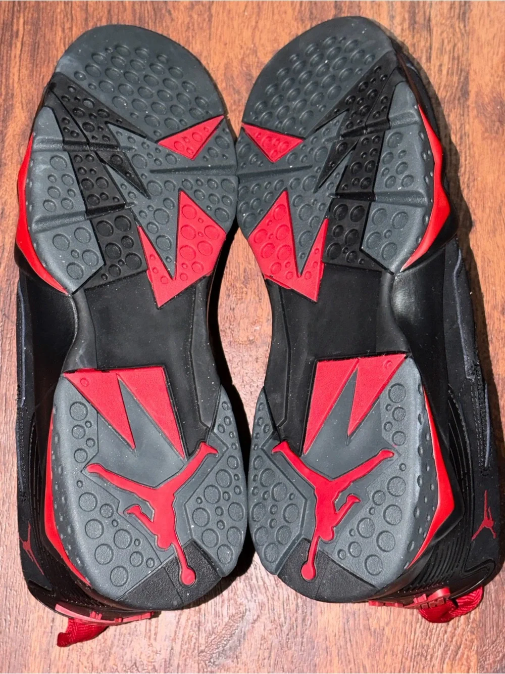 Jordan size 13 Black and Red Retro Basketball Shoes
